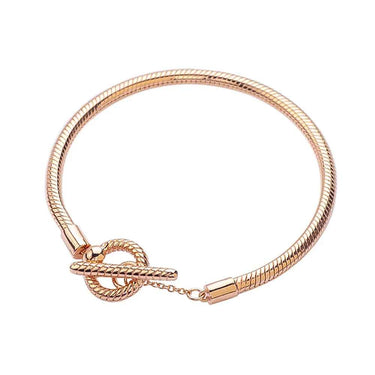 Bracelet Serpent Or Rose